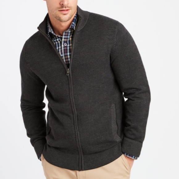 Daniel Hechter Paris Other - Daniel Hechter Paris Modern Fit Full Zip Sweater